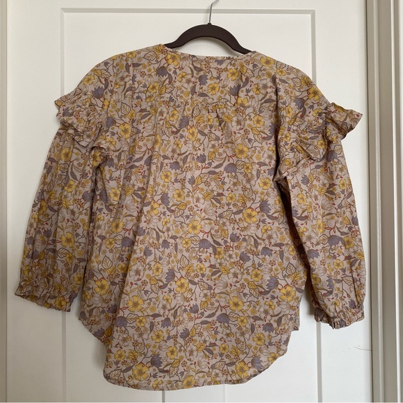 Free Assembly Floral Blouse Small - Picture 8 of 9